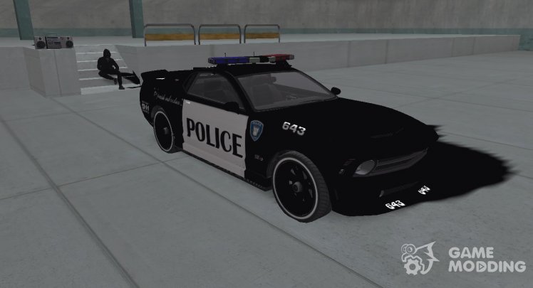 GTA V Vapid Dominator Transformers Police Car