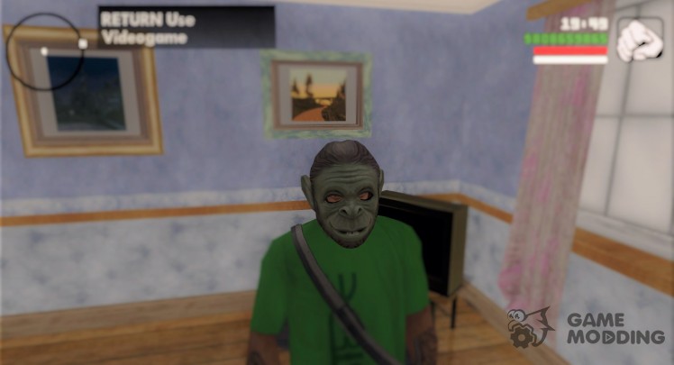La máscara de zombie gorila (GTA Online)