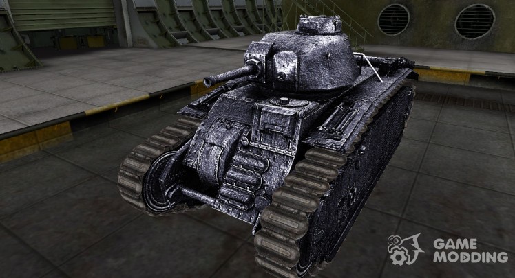 Dark skin for Panzerkampfwagen B2 (f) 740