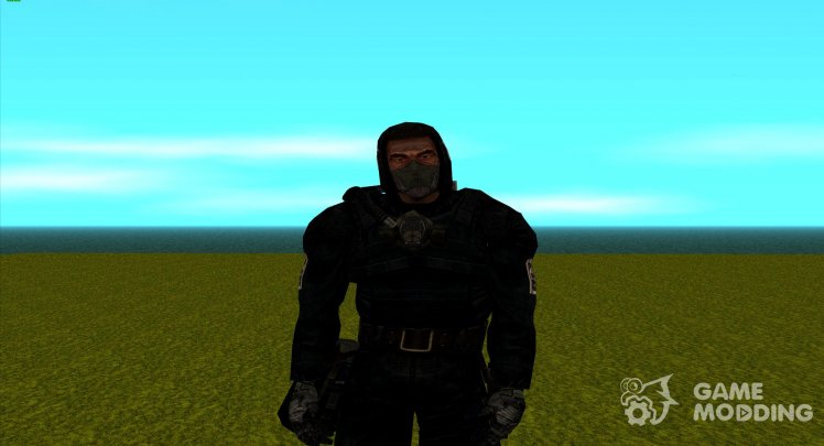 A member of the Dark Brotherhood group from S.T.A.L.K.E.R v.5