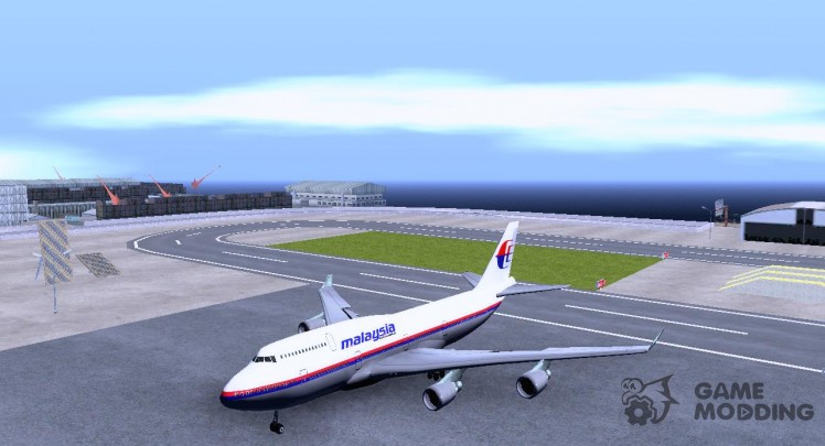 El Boeing 747-400 De Malaysia Airlines