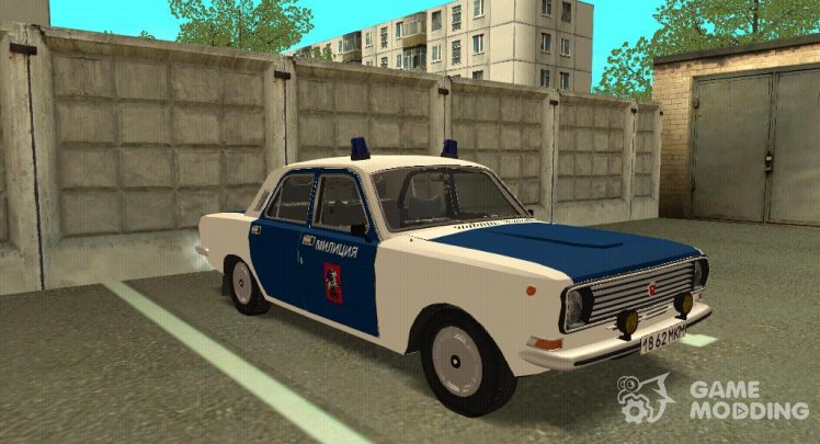 GAZ 24-10 VOLGA  Policía de Moscú