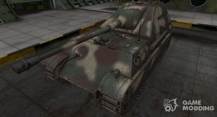 Skin camouflage for tank Jagdpanther II