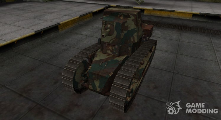 French new skin for Renault FT 75 BS