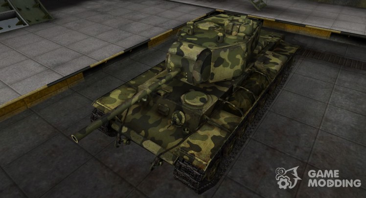 El skin para el KV-3 con el camuflaje