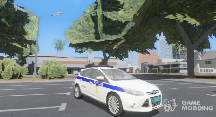 Ford Focus 3 la Policía del ministerio del interior de rusia