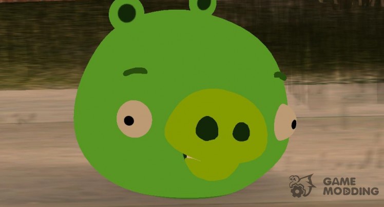 El cerdo de todos los juegos de la serie de Angry Birds