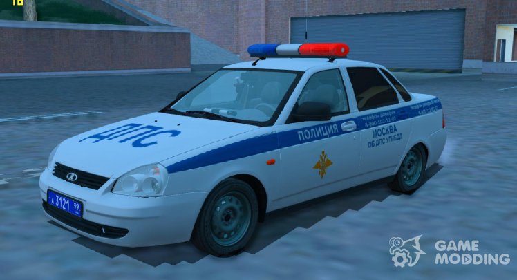 LADA 2170 PRIORA POLICE ABOUT TRAFFIC POLICE (2012)