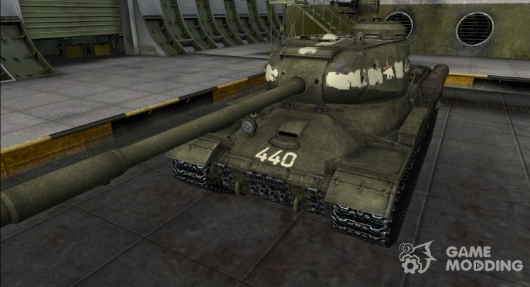 The skin for the IS-2