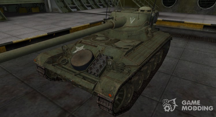 Historical camouflage AMX 13 90