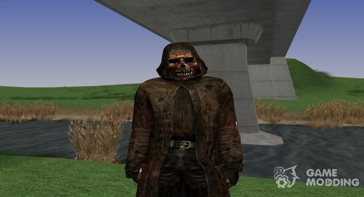 A member of the group Dark stalkers from S. T. A. L. K. E. R V. 27