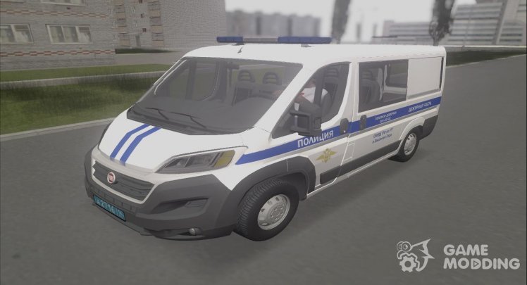 Fiat Ducato 2020 Russian Police
