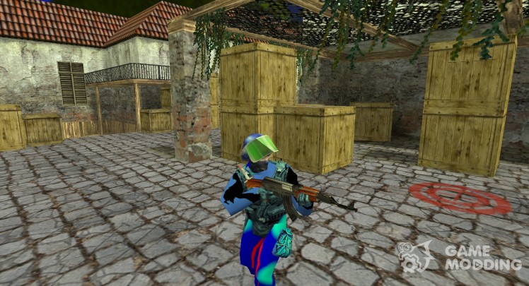 Ghost (MW2 style skin) » CS 1.6 - Skins Players GIGN