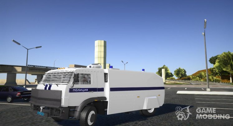 Kamaz - 53605 Turbina De La Policía