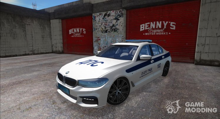 BMW 540i (G30) SB traffic police