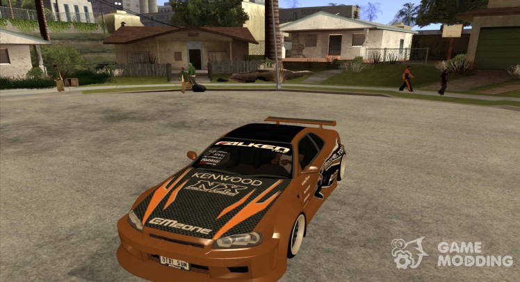 Nissan Skyline GTR-EMzone B-day Car