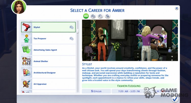 Stylist Career