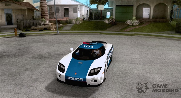Policía de Koenigsegg CCX