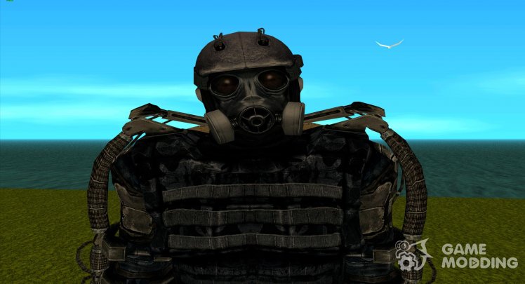 Mercenary in exoskeleton HD from S.T.A.L.K.E.R The Call of Pripyat