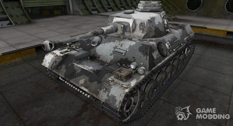 Камуфлированный skin para el Panzer III/IV