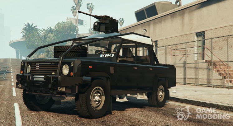 Land Rover 110 Pickup Armoured with Deactivated torreta 1.1