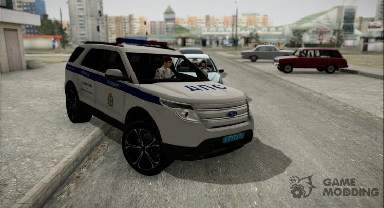Ford Explorer 2014 de la polica de trfico