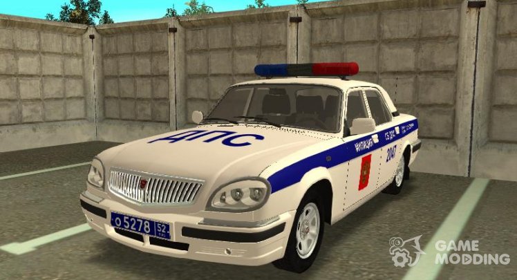 El GAS volga 31105 la Policía de la polica de 2006
