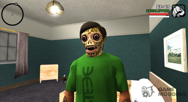 La máscara de extraterrestre v2 (GTA Online)