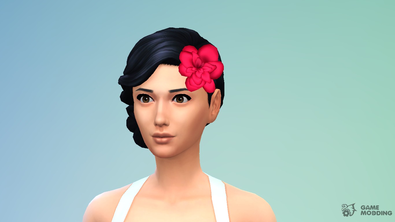 Accessory On Head Acc Flower For Sims 4