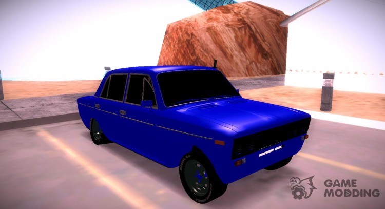 Vaz 2106 blue for GTA San Andreas