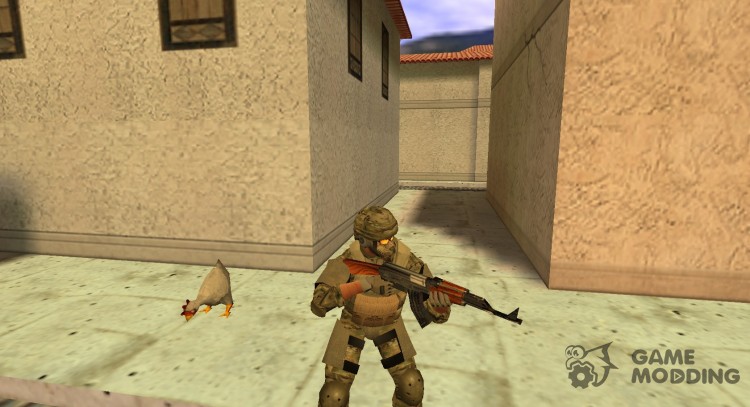 Солдат сил специального назначения (nexomul) для Counter Strike 1.6