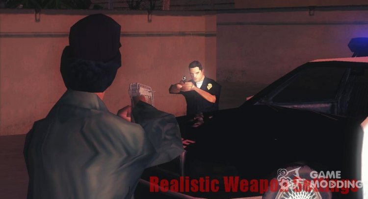 Реалистичные настройки оружия, как в GTA 5 (3.0) для GTA San Andreas