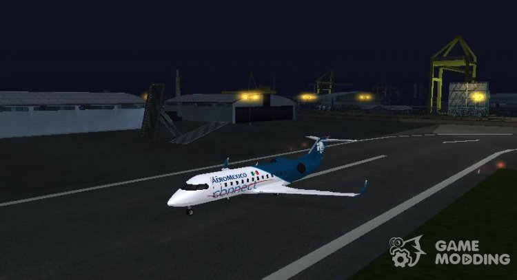 Buckingham Starjet (Civilian Miljet) Aeromexico Connect V2 for GTA San Andreas