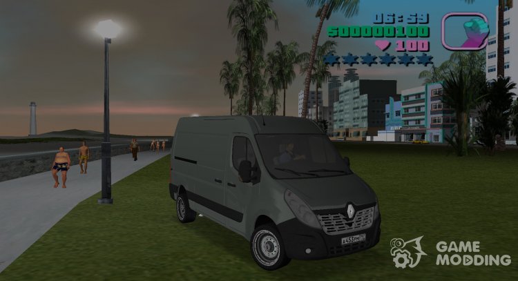 Renault Master 2017 for GTA Vice City