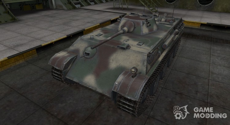 Skin camouflage for tank Aufklarerpanzer Panther for World Of Tanks