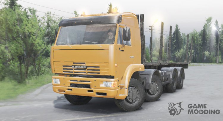 KamAZ 65201 8x4 2011 for Spintires 2014