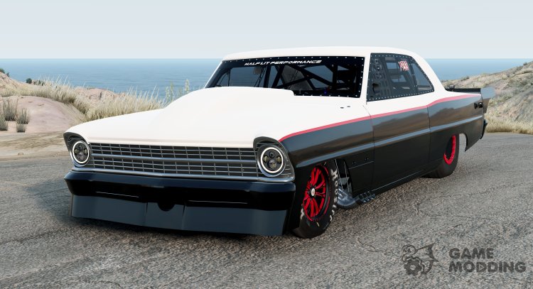 Chevrolet Chevy II Nova SS Drag Car 1967 for BeamNG.Drive