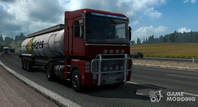 Пак тюнингованных грузовиков для Euro Truck Simulator 2