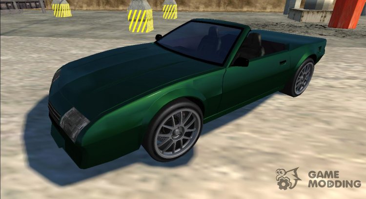 FlatQut Splitter Cabrio para GTA San Andreas