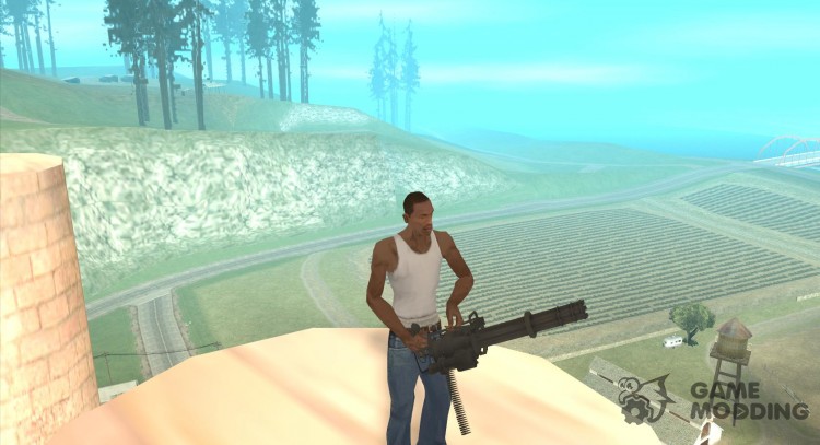 M134 minigan для GTA San Andreas