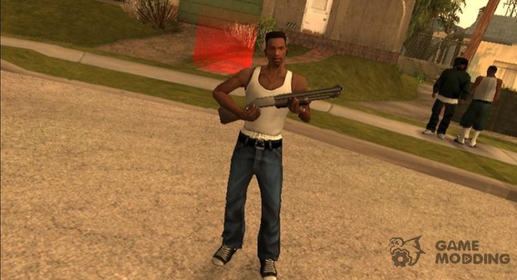 Animations from the Beta version for GTA San Andreas