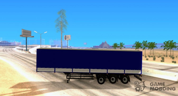 El remolque de la serie de televisión Camioneros para GTA San Andreas