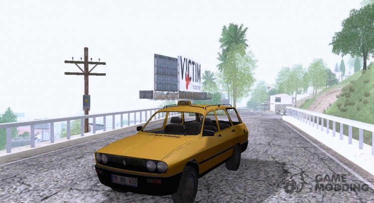 Renault 12 SW TAXI for GTA San Andreas