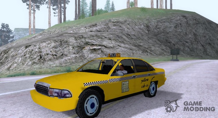 1992 Chevrolet Caprice Taxi for GTA San Andreas