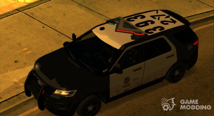 LAPD Traffic Division Ford Explorer for GTA San Andreas