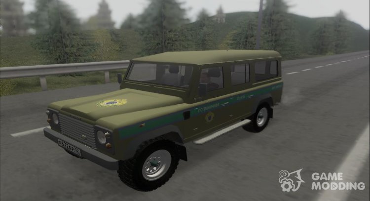 Land Rover Defender Servicio de fronteras FSB para GTA San Andreas