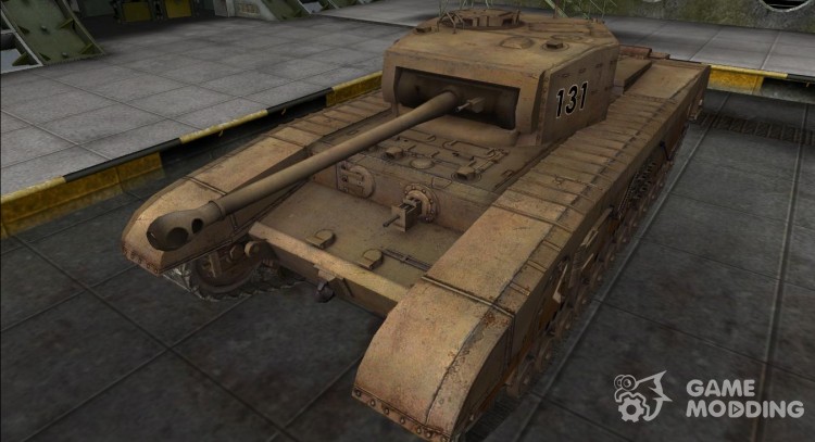 The skin for the Black Prince for World Of Tanks