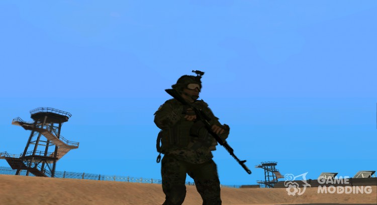Skin moderno Ruso militar para GTA San Andreas