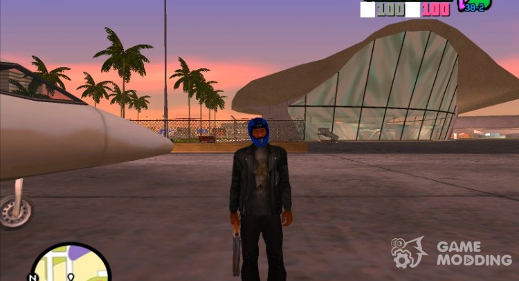 Icons in the style of Vice City for GTA San Andreas
