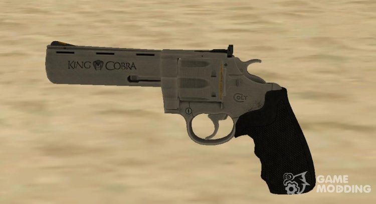 Colt 357 (Silver Version) for GTA San Andreas
